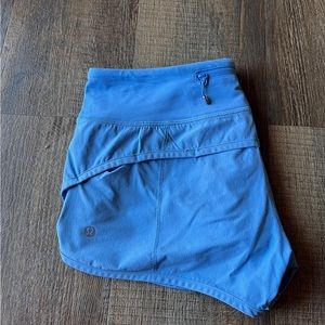 lululemon speed up shorts size 4